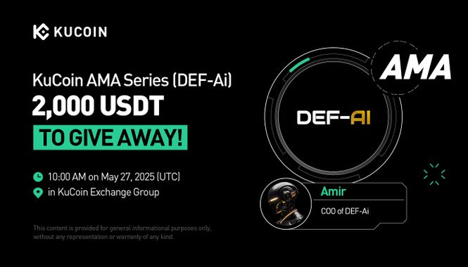 KuCoin AMA With DEF-Ai (DEFAI) — Advancing AI-Powered Technologies in Web3 and Blockchain Ecosystems
