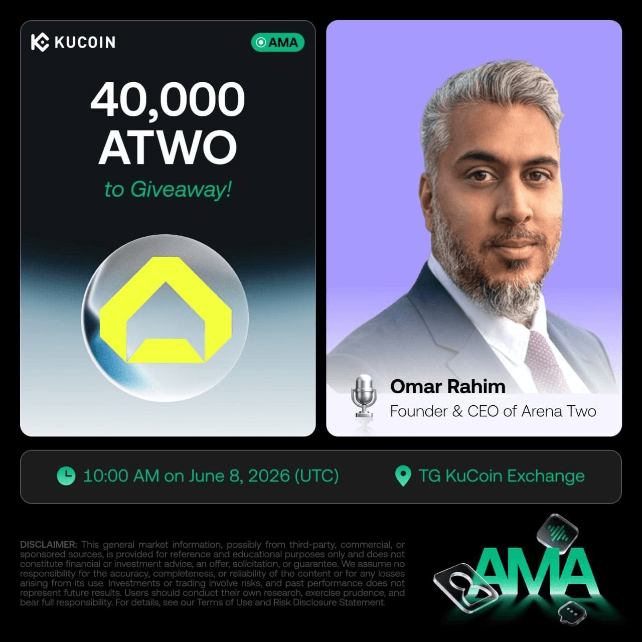 KuCoin AMA с Arena Two (ATWO)