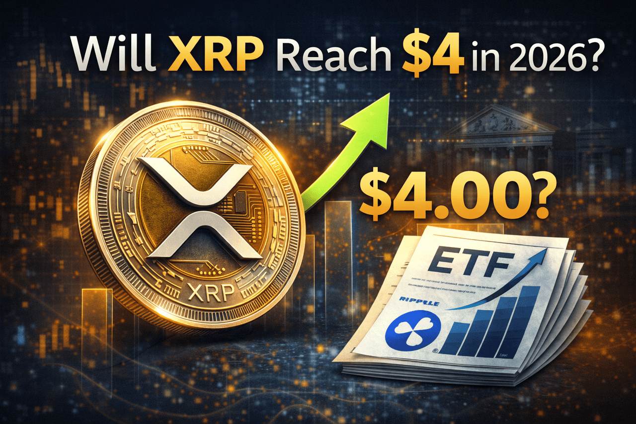 XRP Has Surged by 50,000% Since Inception; Can It Break Its All-Time High Again and Reach $4 in 2026?