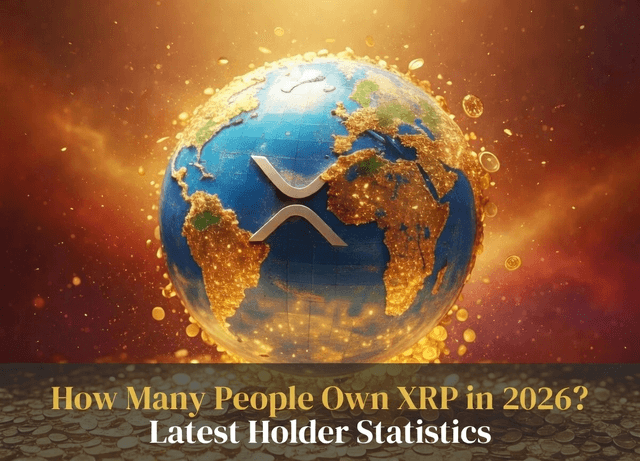 Сколько людей владеют XRP в 2026 году? Последние статистические данные о держателях