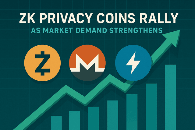 プライバシー & ZK コインの急騰:ZEC/XMR/STRK 市場分析