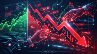 Saham Teknologi AS Jatuh Sebagai Akibat Pengambilan Keuntungan yang Memicu Perubahan Pasar Bersejarah
