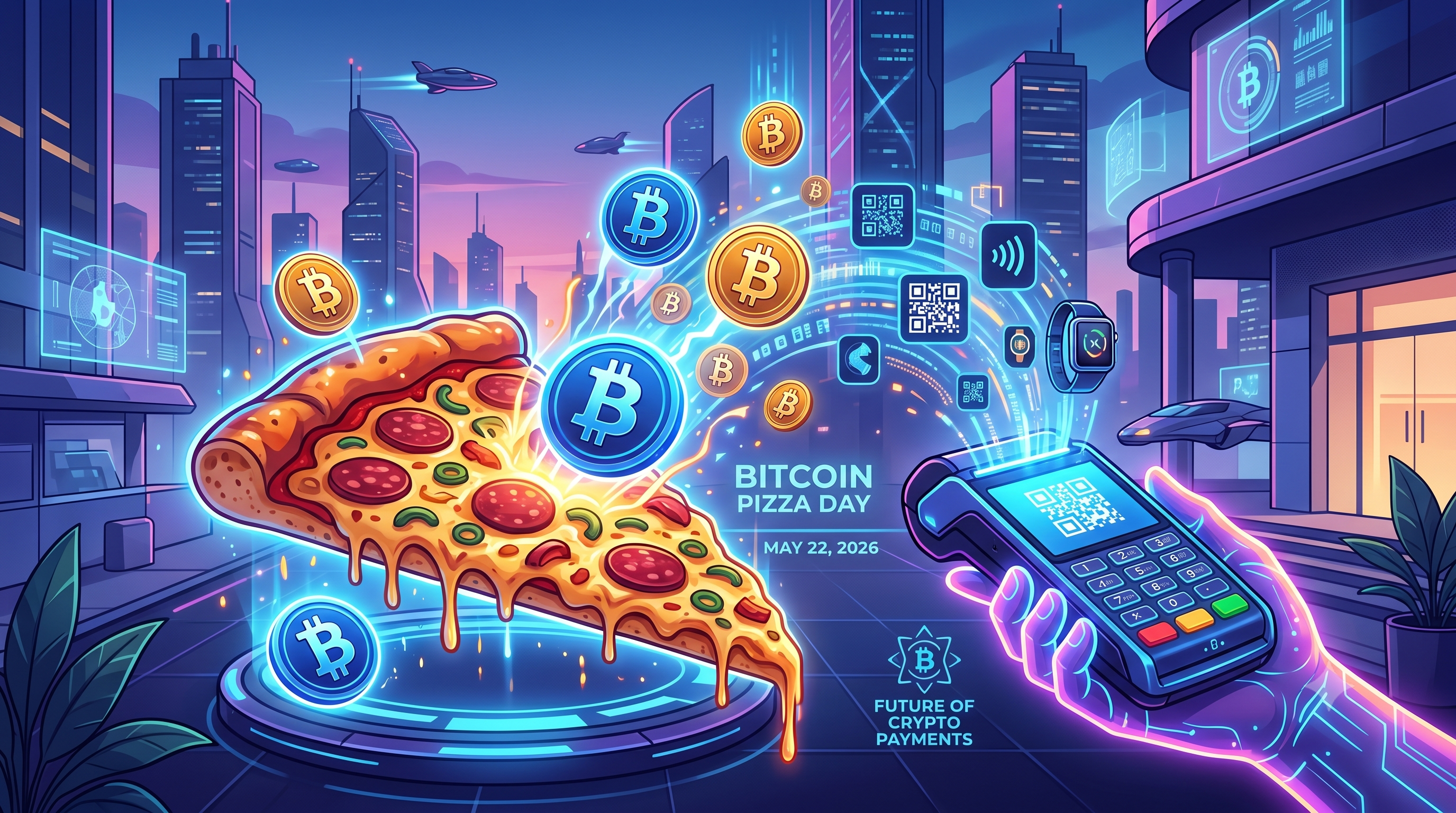 Bitcoin Pizza Günü 2026: Kripto Ödemeler İçin Ne Anlama Geliyor ve Neden Hâlâ Önemli