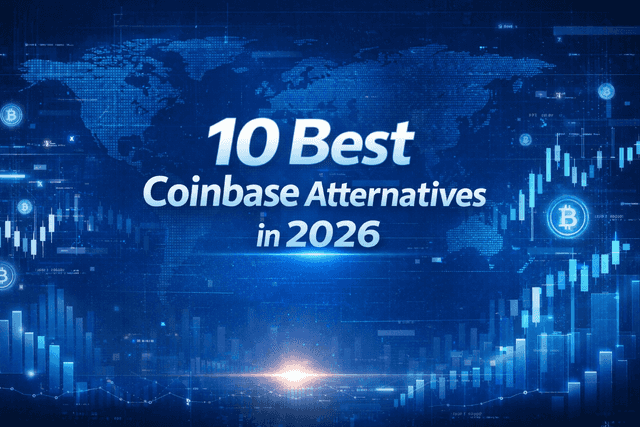10 лучших альтернатив Coinbase в 2026 году: топ-биржи с низкими комиссиями и высокой производительностью
