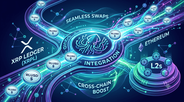 Ripple RLUSD Gains Major Cross-Chain Boost: Squid Integration Enables Seamless Swaps Across XRPL, Ethereum & L2s