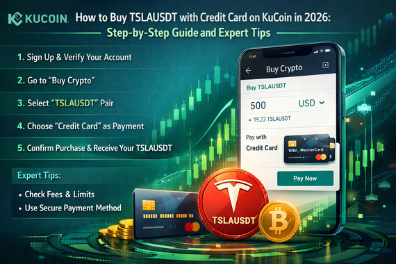 2026 में KuCoin पर क्रेडिट कार्ड के साथ TSLAUSDT खरीदने का तरीका: कदम-दर-कदम गाइड और विशेषज्ञ सुझाव