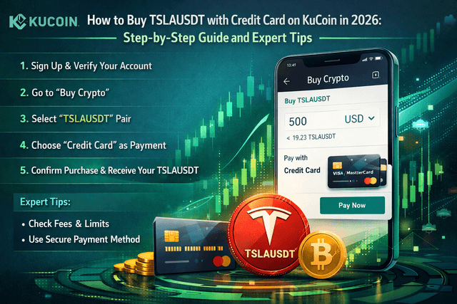 Paano bumili ng TSLAUSDT gamit ang Credit Card sa KuCoin noong 2026: Step-by-Step Guide at Mga Expert Tips