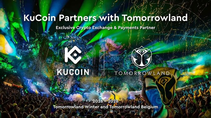 KuCoin Named Exclusive Crypto Exchange and Payments Partner for Tomorrowland Winter and Tomorrowland Belgium (2026–2028)