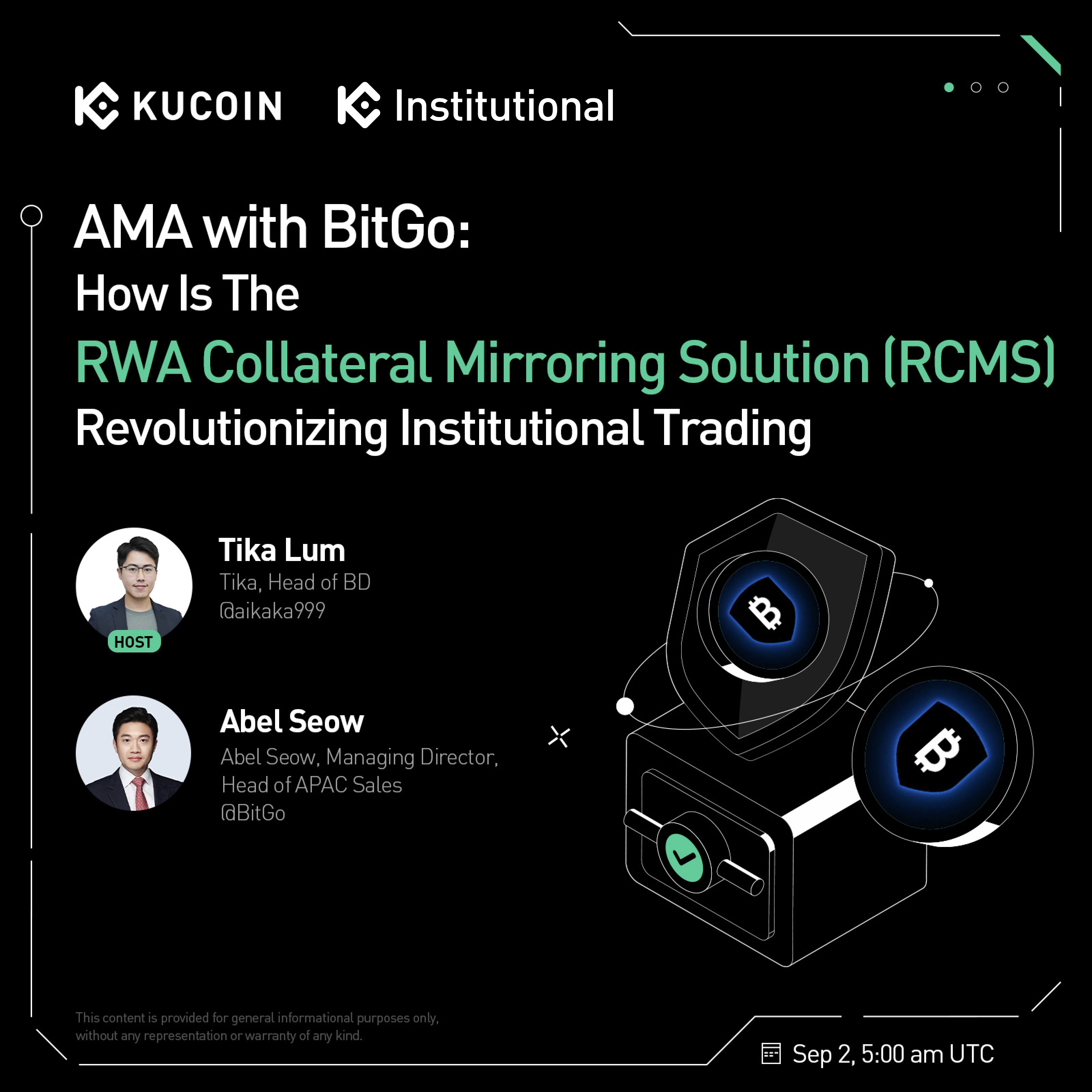 **KuCoin x BitGo AMA Recap: How Is The RWA Collateral Mirroring Solution (RCMS) Revolutionizing Institutional Trading**