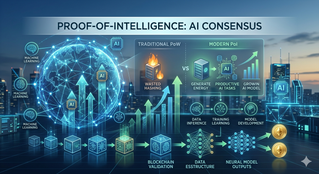 Proof-of-Intelligence vs. Proof-of-Work: Paano ang AI-Powered Consensus ay Muling Idefinir ang Blockchain Mining noong 2026