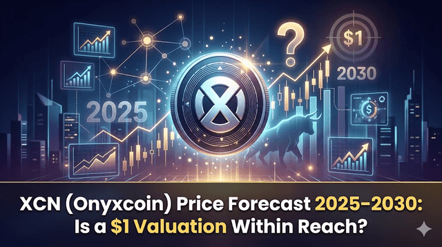 Прогноз цены XCN (Onyxcoin) на 2025–2030 гг.: достижима ли оценка в $1?