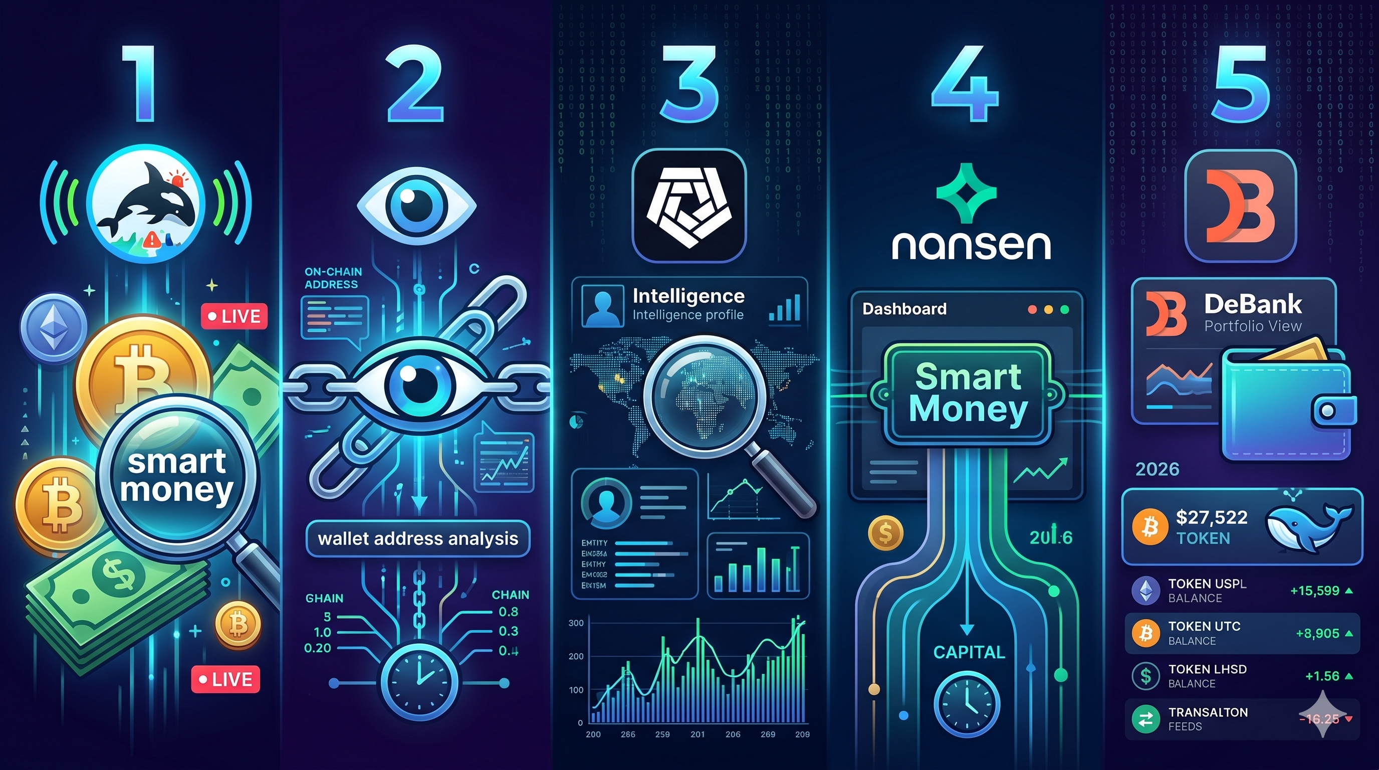 Top 5 Free Tools to Track Smart Money in Real-Time in 2026