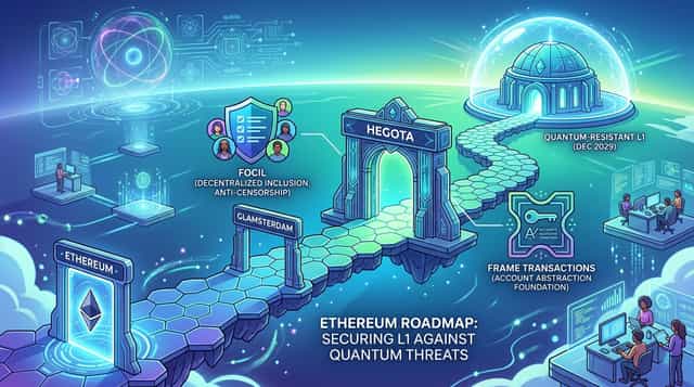 Ethereum Foundation Unveils First Hegota EIP Tier List and 2029 Quantum-Resistant L1 Target