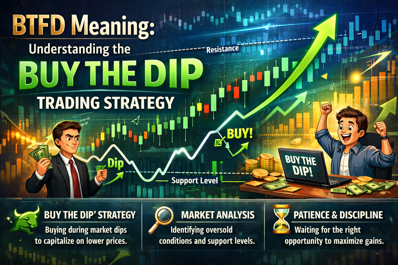 Significado de BTFD: Comprender la estrategia de trading "Compra el bajón"