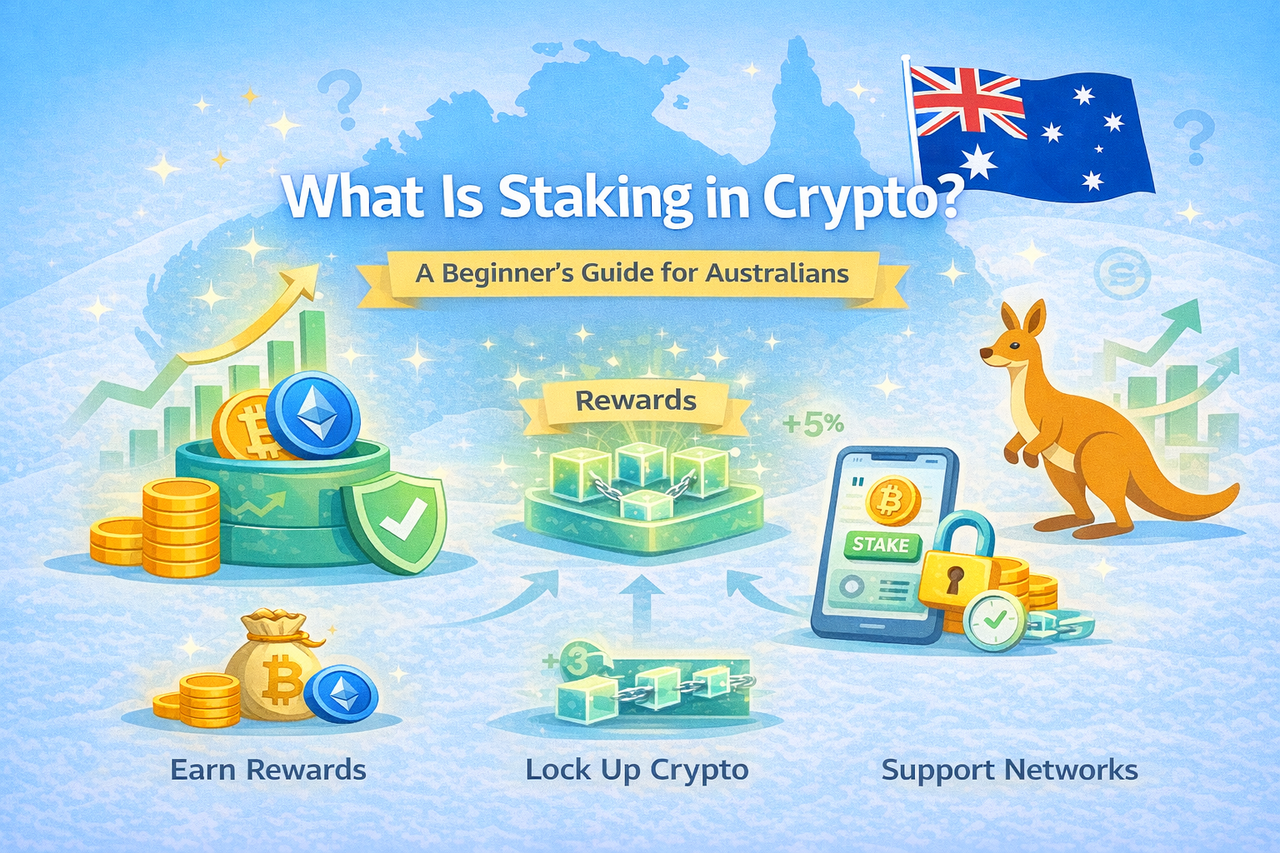 What Is Staking in Crypto? A Beginner’s Guide for Australians