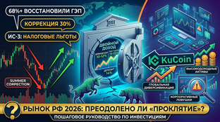 Дивиденды 2026: 70% акций РФ уже закрыли гэпы — как не попасть в ловушку и заработать больше, чем на вкладе?