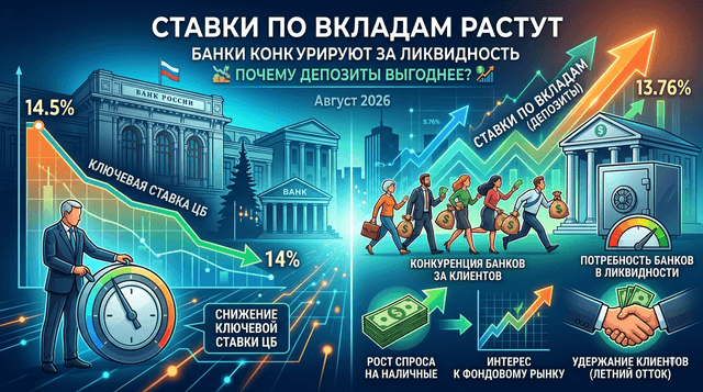 Why Are Deposit Rates Rising in Russia in 2026? Economists Explain the Main Reasons