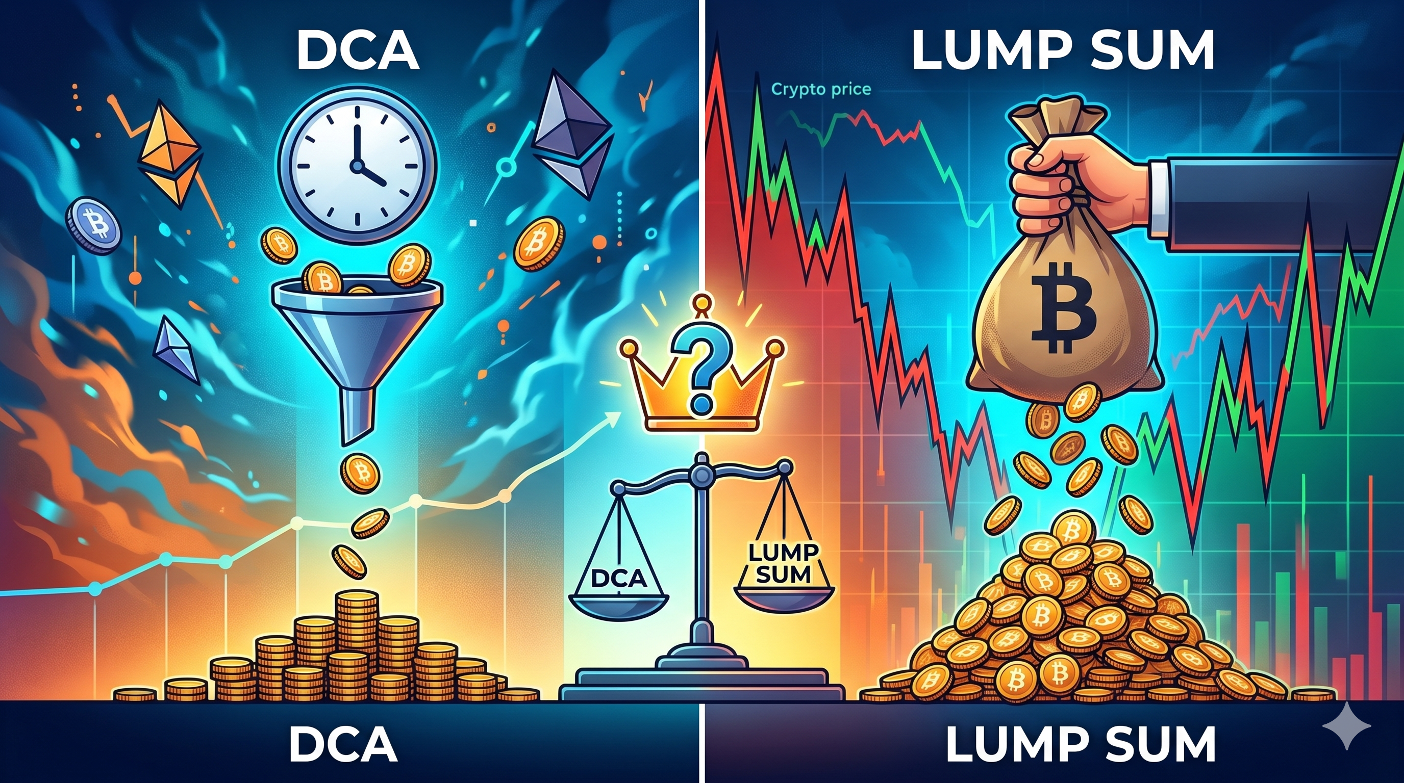 DCA vs. Lump Sum: Which Strategy Wins in a Volatile Crypto Market?