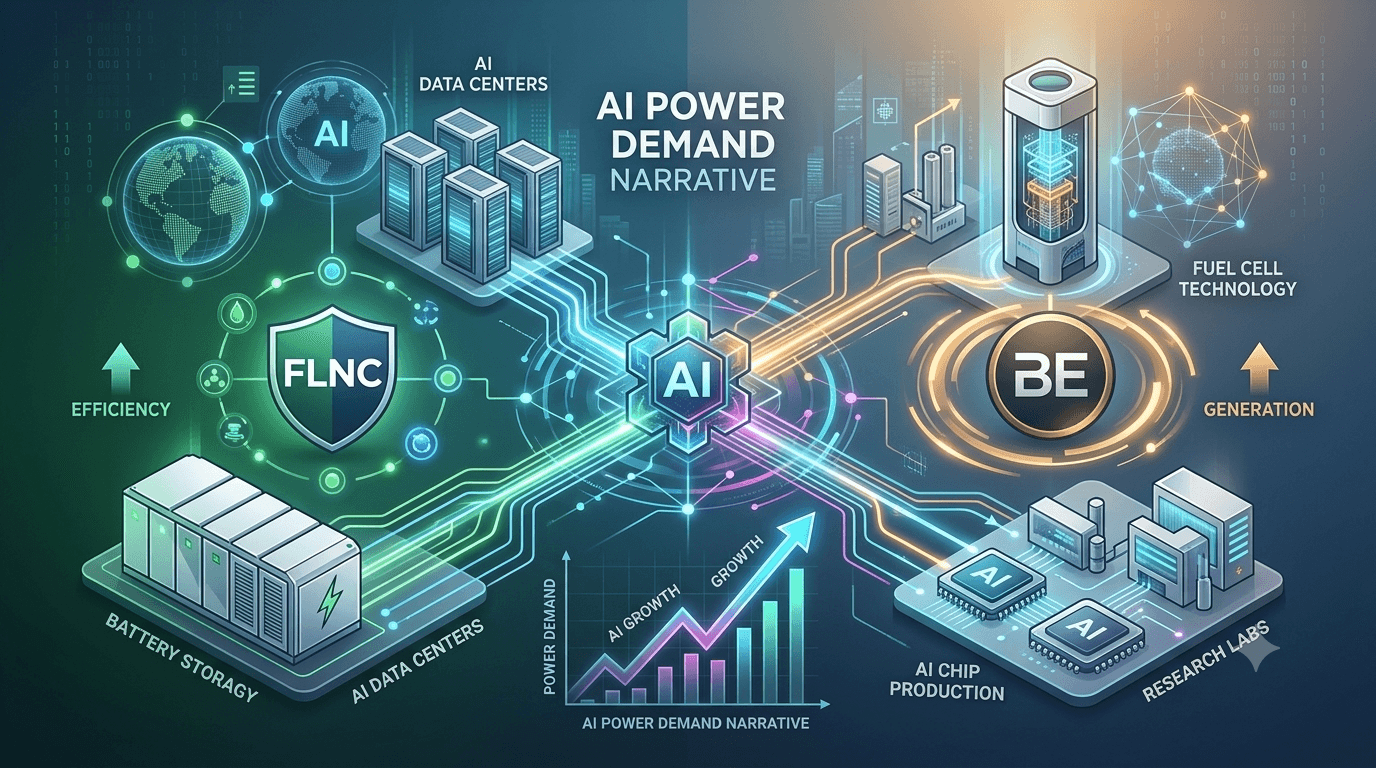 Fluence Energy (FLNC) проти Bloom Energy (BE): Наратив про попит на енергію з боку ШІ
