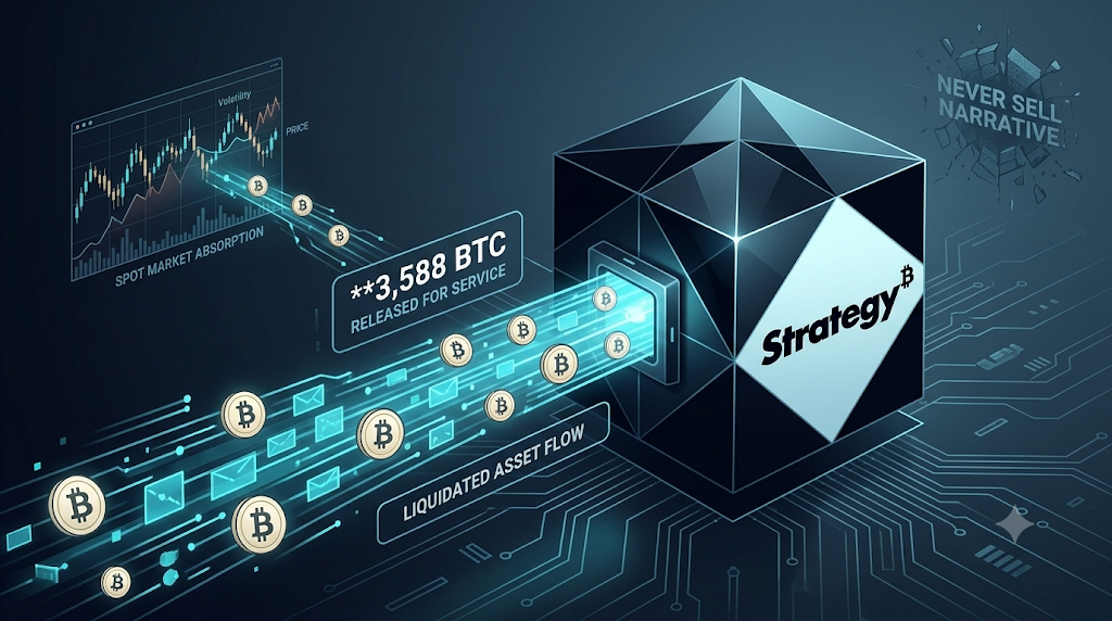 माइक्रोस्ट्रैटेजी (Strategy) 3,588 BTC बेचती है: जियांग ज़हुओएर 20,000 BTC की पूरी बिक्री और "कभी नहीं बेचें" के नारे के अंत का अनुमान लगाते हैं