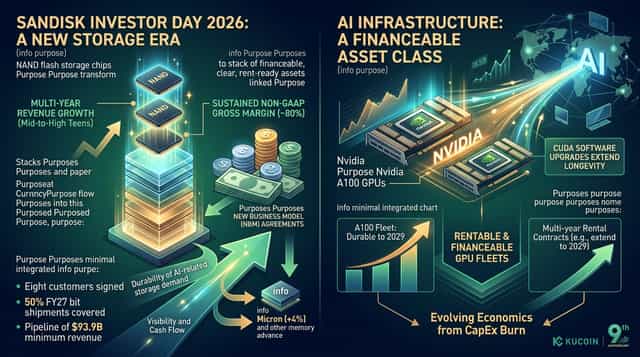SanDisk Soars Nearly 14% on Explosive Long-Term Guidance: How AI Storage Demand Is Turning Compute Infrastructure into a Cash-Generating Asset
