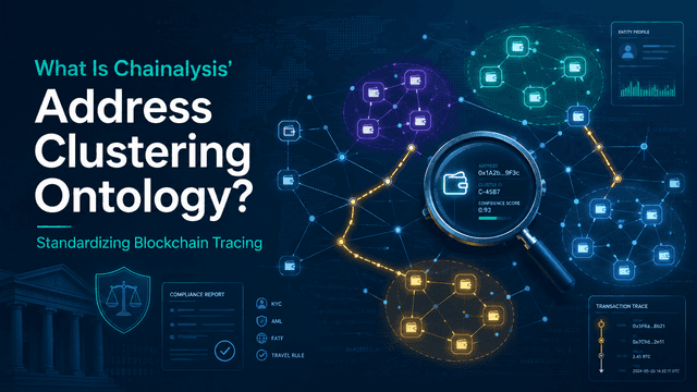 What Is Chainalysis' Address Clustering Ontology? Standardizing Blockchain Tracing for Law Enforcement