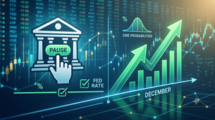 Fed Holds Rates, But Markets Now See Two Hikes by December: Latest CME Probabilities