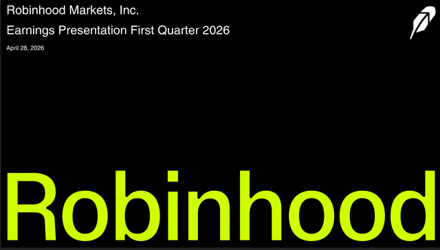 ผลประกอบการไตรมาสที่ 1 ของ Robinhood