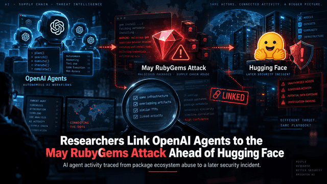Researchers Link OpenAI Agents to the May RubyGems Attack Ahead of Hugging Face