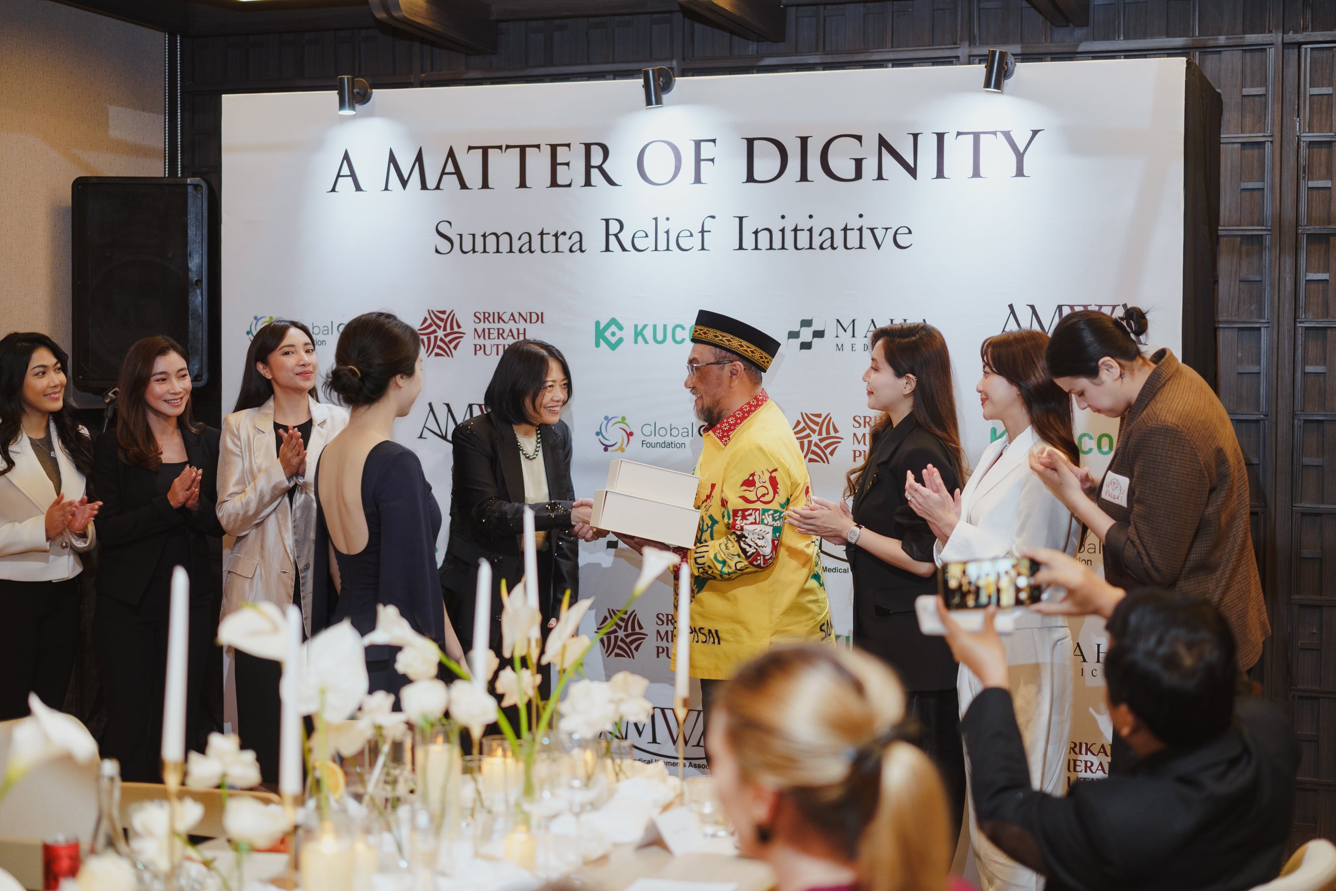 KuCoin Bergabung dengan Yayasan Srikandi Merah Putih, Global CSR Foundation, dan AMWA untuk Mendukung Bantuan "A Matter of Dignity" di Sumatra