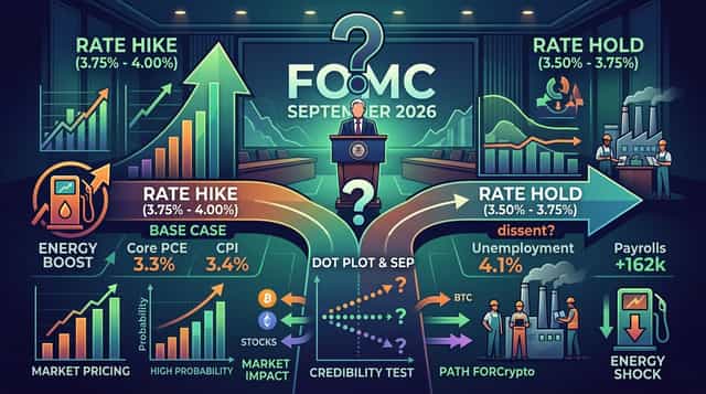September 2026 FOMC Decision: Will the Fed Hike Rates or Hold?