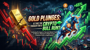 Emas Anjlok: Apakah Ini Pemicu Bull Run Kripto?