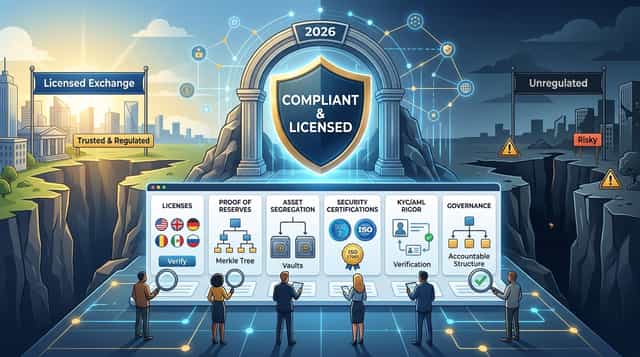 How to Choose a Compliant Crypto Exchange in 2026: 6 Verifiable Criteria