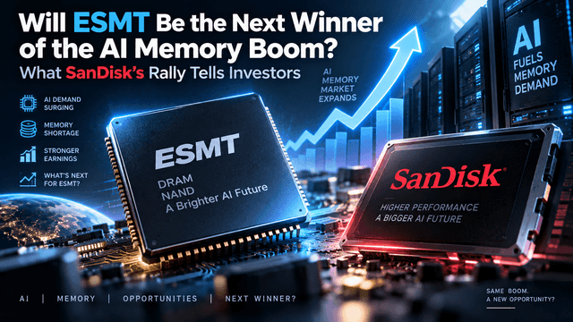 Will ESMT Be the Next Winner of the AI Memory Boom? What SanDisk’s Rally Tells Investors