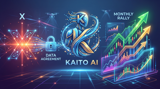 Kaito AI Secures X Data Agreement as KAITO Extends Its Monthly Rally