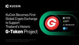 KuCoin Becomes First Global Crypto Exchange to Support Thailand’s Historic G-Token Project