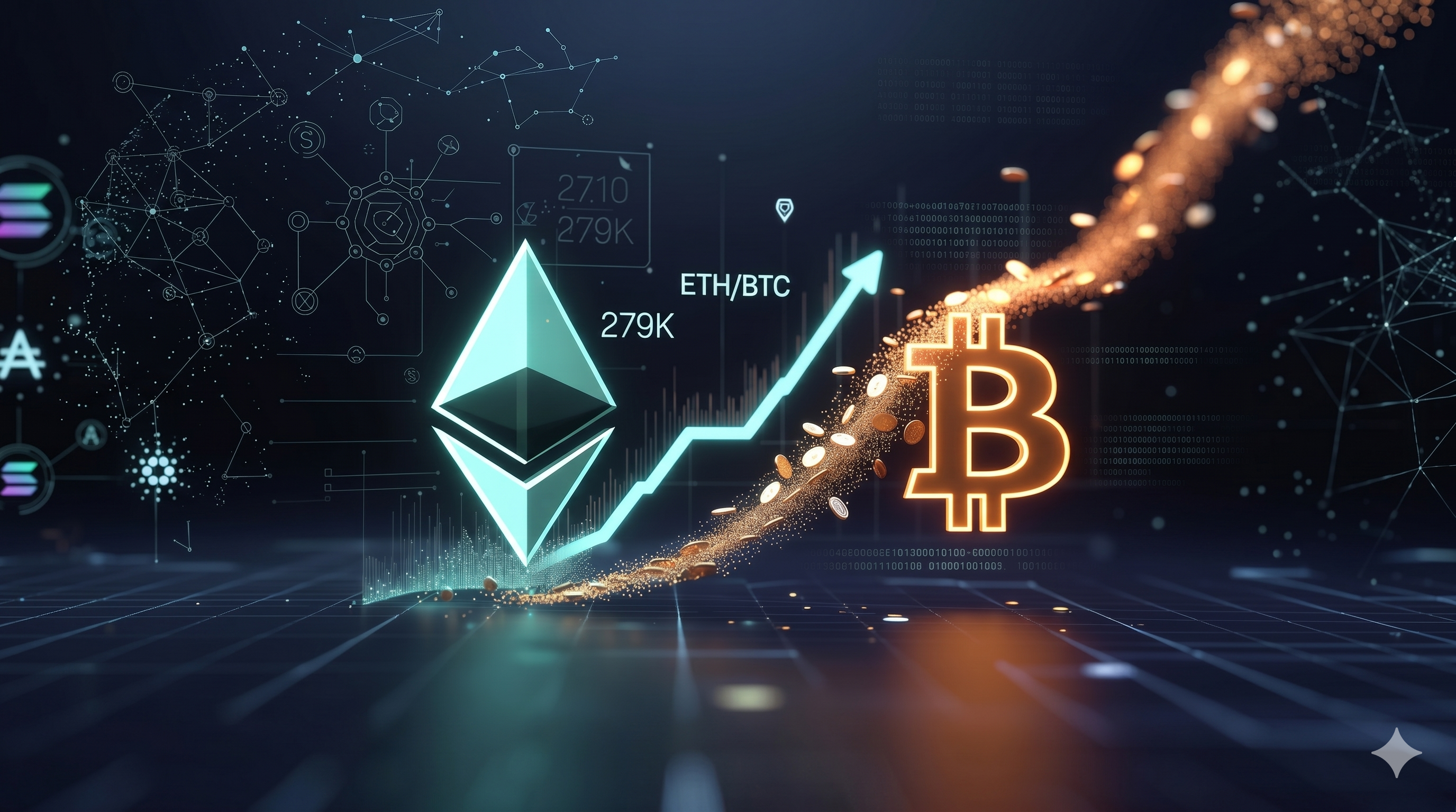 The ETH/BTC Rebound: What Bitmine’s 279,000 ETH Accumulation Signals for the 2026 Market