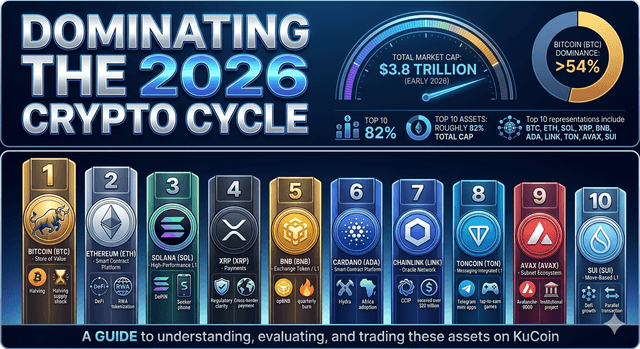 Top 10 Cryptocurrencies in 2026: Best Crypto to Buy and Watch This Year