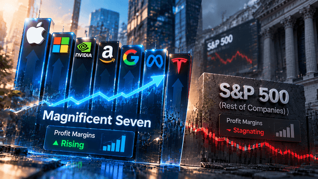 Apollo Economist: Magnificent Seven Profit Margins Rise as the Rest of the S&P 500 Stagnates in 2026
