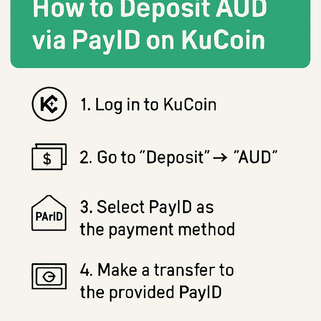 澳洲用戶指南：如何透過 PayID 在 KuCoin 充 AUD