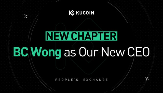 El nuevo capítulo de KuCoin: Bienvenido BC Wong como nuestro nuevo director ejecutivo