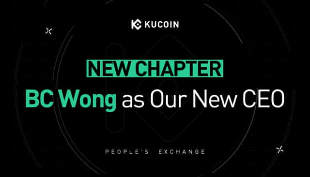 KuCoinの次の章：BC Wong氏が新CEOに就任