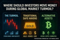 ¿Dónde deberían los inversores mover su dinero durante la turbulencia del mercado global?
