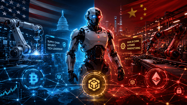 The Next U.S.-China Tech War Is About Robots—and Crypto Could Be Pulled In