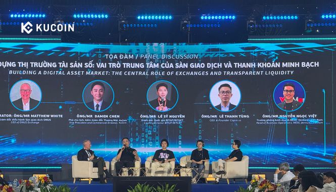 KuCoin Vice President Damen Chen Highlights Transparency and Compliance at Da Nang Finance and Tech Week in Vietnam