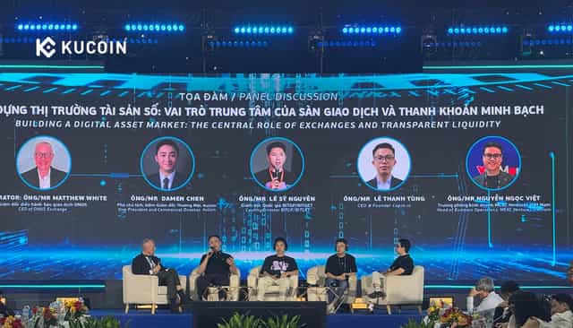 KuCoin Vice President Damen Chen Highlights Transparency and Compliance at Da Nang Finance and Tech Week in Vietnam