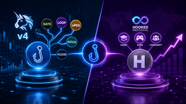 Лучшие криптовалютные токены для покупки: Uniswap v4 против Hooked Protocol