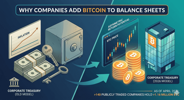 Why Are More Companies Adding Bitcoin to Their Balance Sheets in 2026?