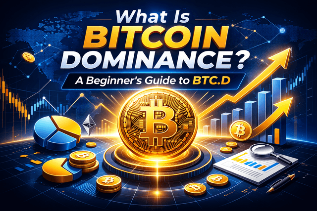 Bitcoin Dominance คืออะไร? คู่มือสำหรับผู้เริ่มต้นเกี่ยวกับ BTC.D