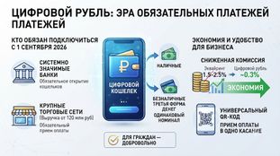 The Digital Ruble Goes Live on September 1: What Changes for Russians and Businesses